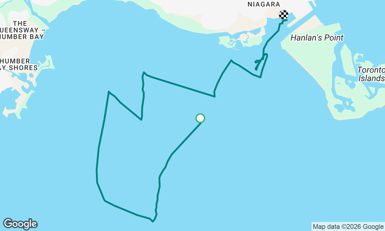 Sailing 14 knots