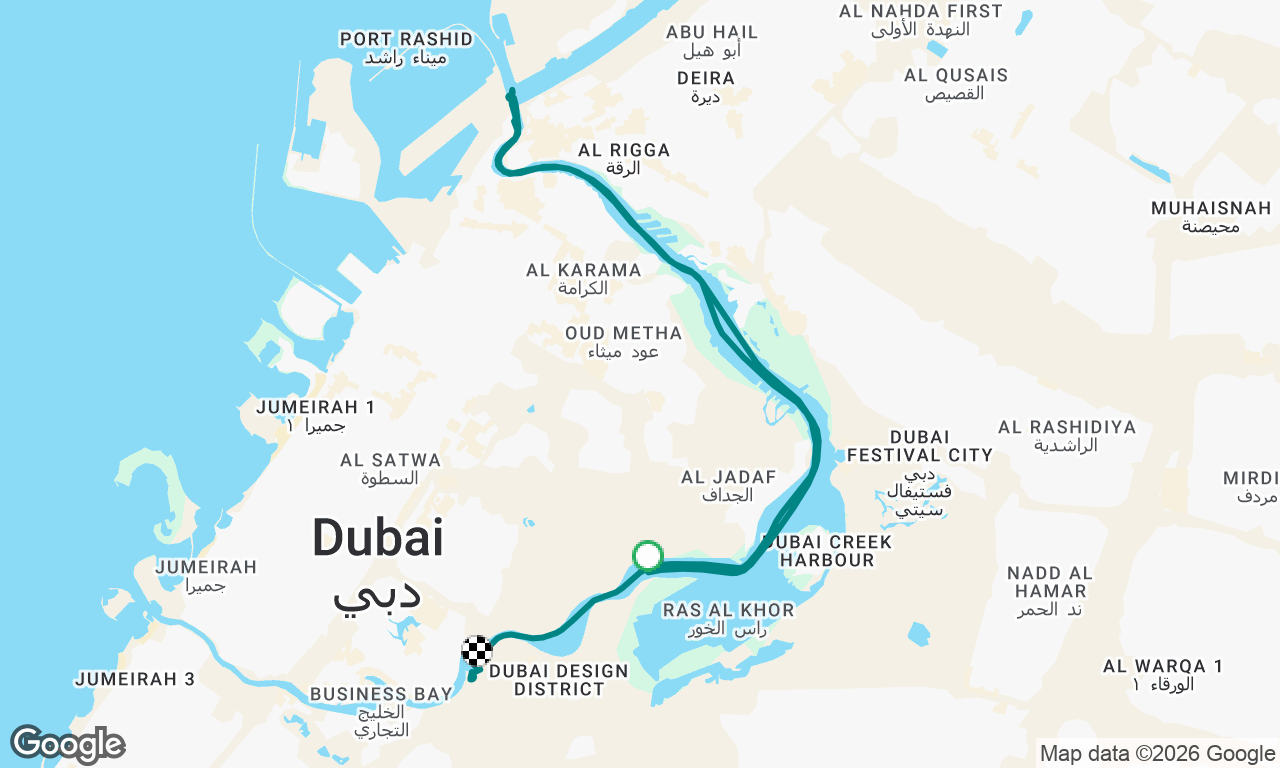 Voyage map
