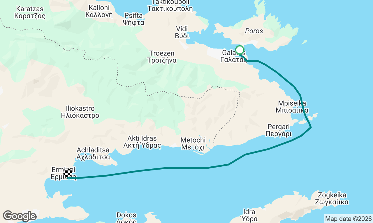 Voyage map