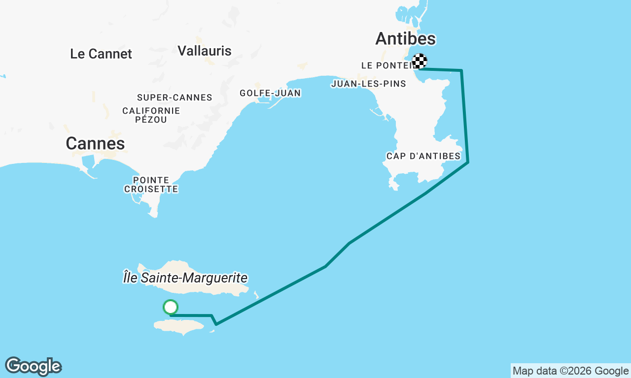 Voyage map