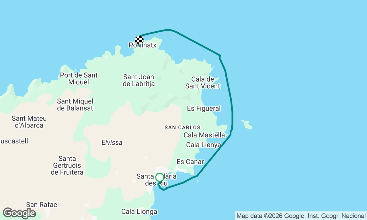 Voyage map