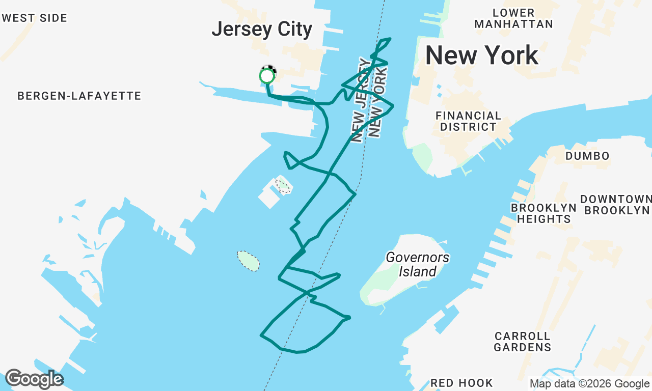 Ospreys and Ocean Spray, presidential sail