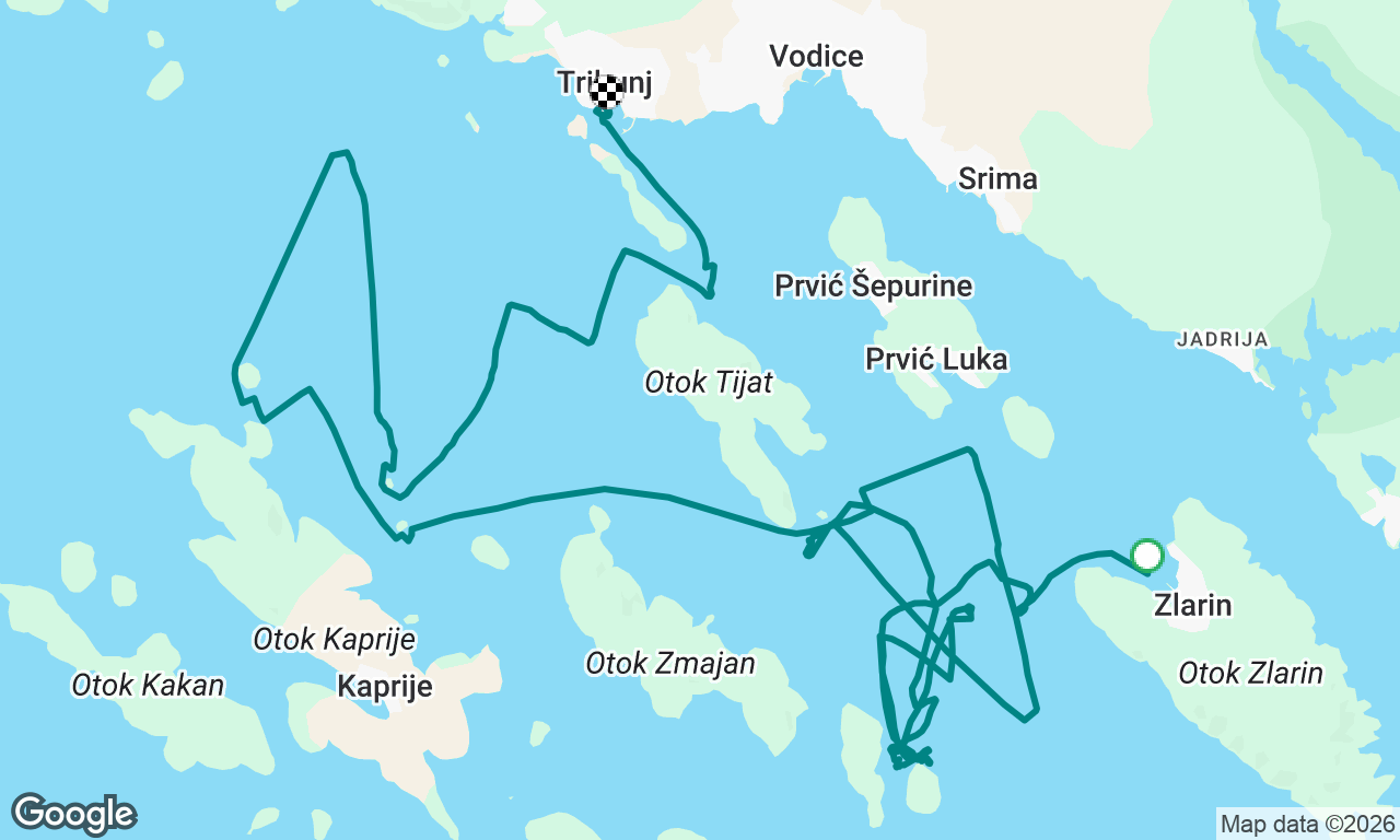 Voyage map
