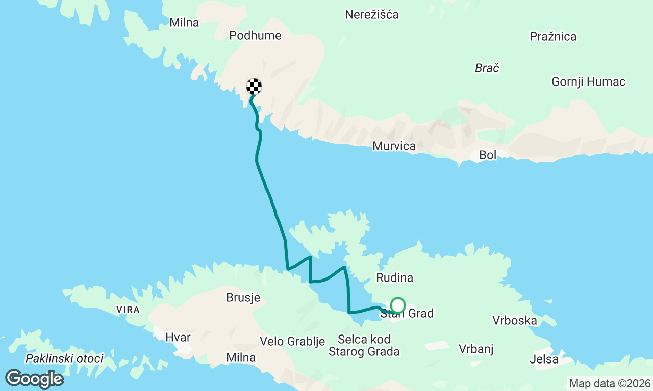Voyage map