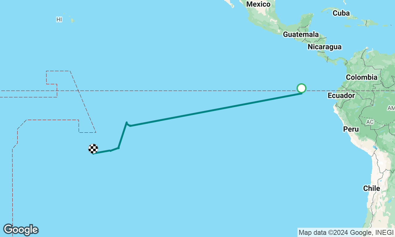 Galapagos to Tahiti