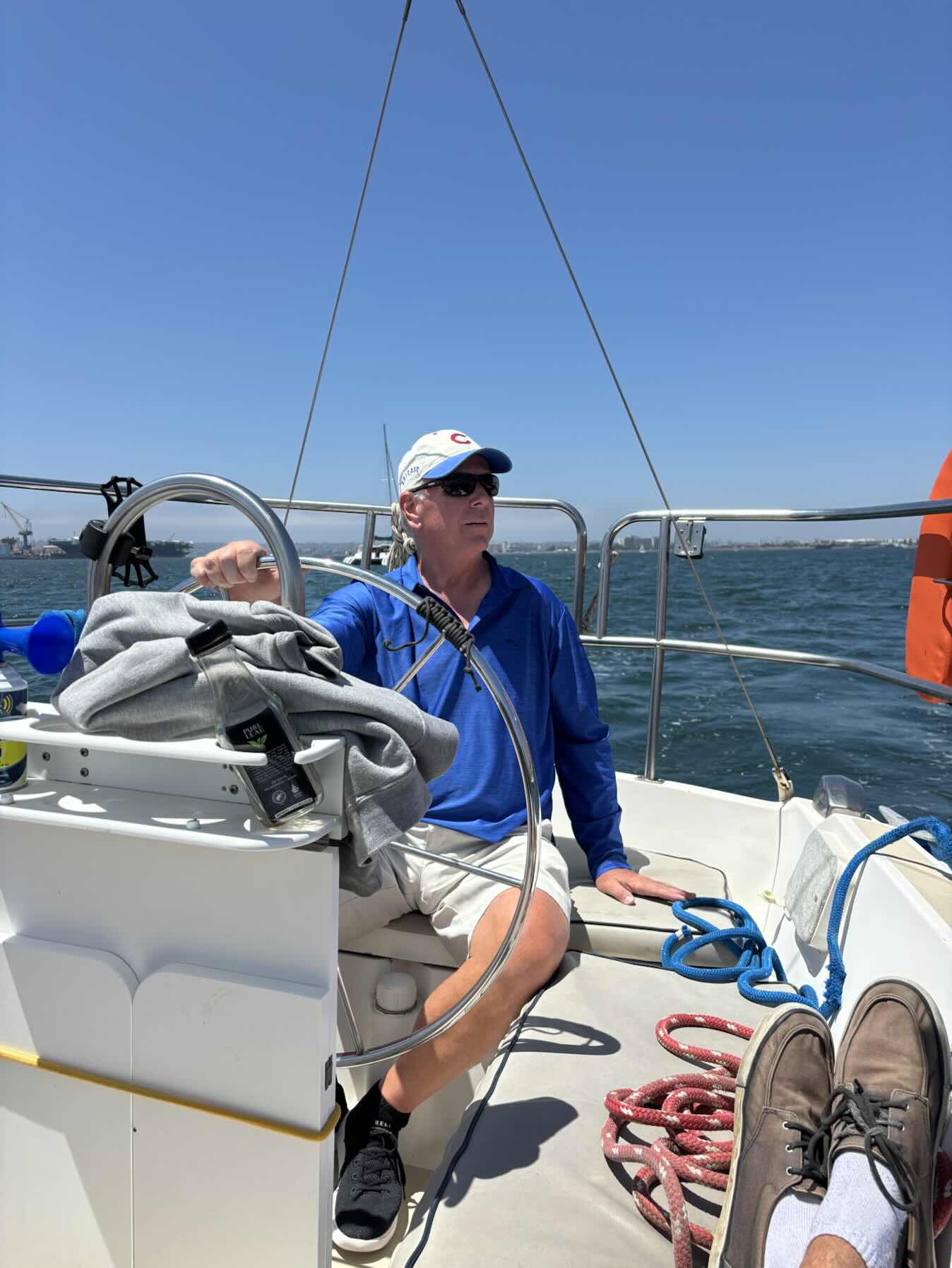 Tom’s first sail on Sweet Aileen_DBAC4E71-7C3C-4553-85D1-4F7073F3C844