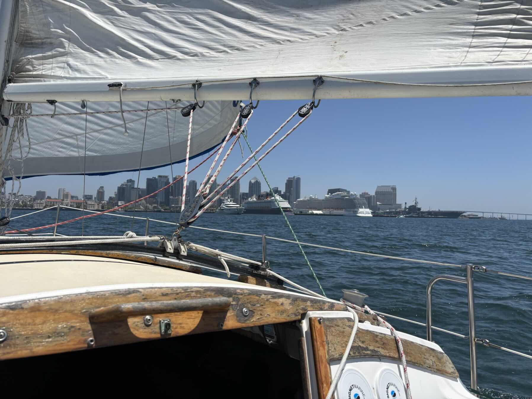 Tom’s first sail on Sweet Aileen_2264A8AB-7973-4382-BF3F-14C4648BBAB6