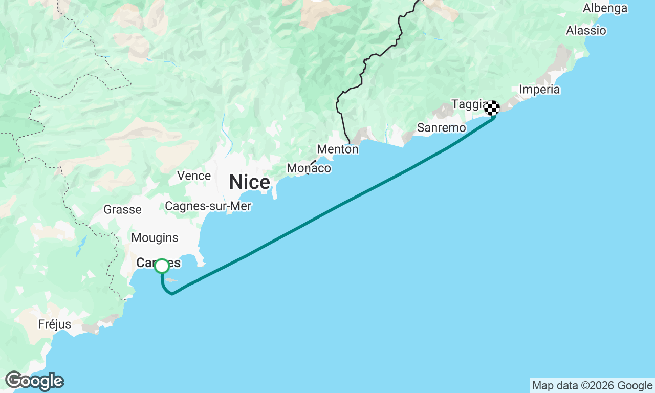 Voyage map