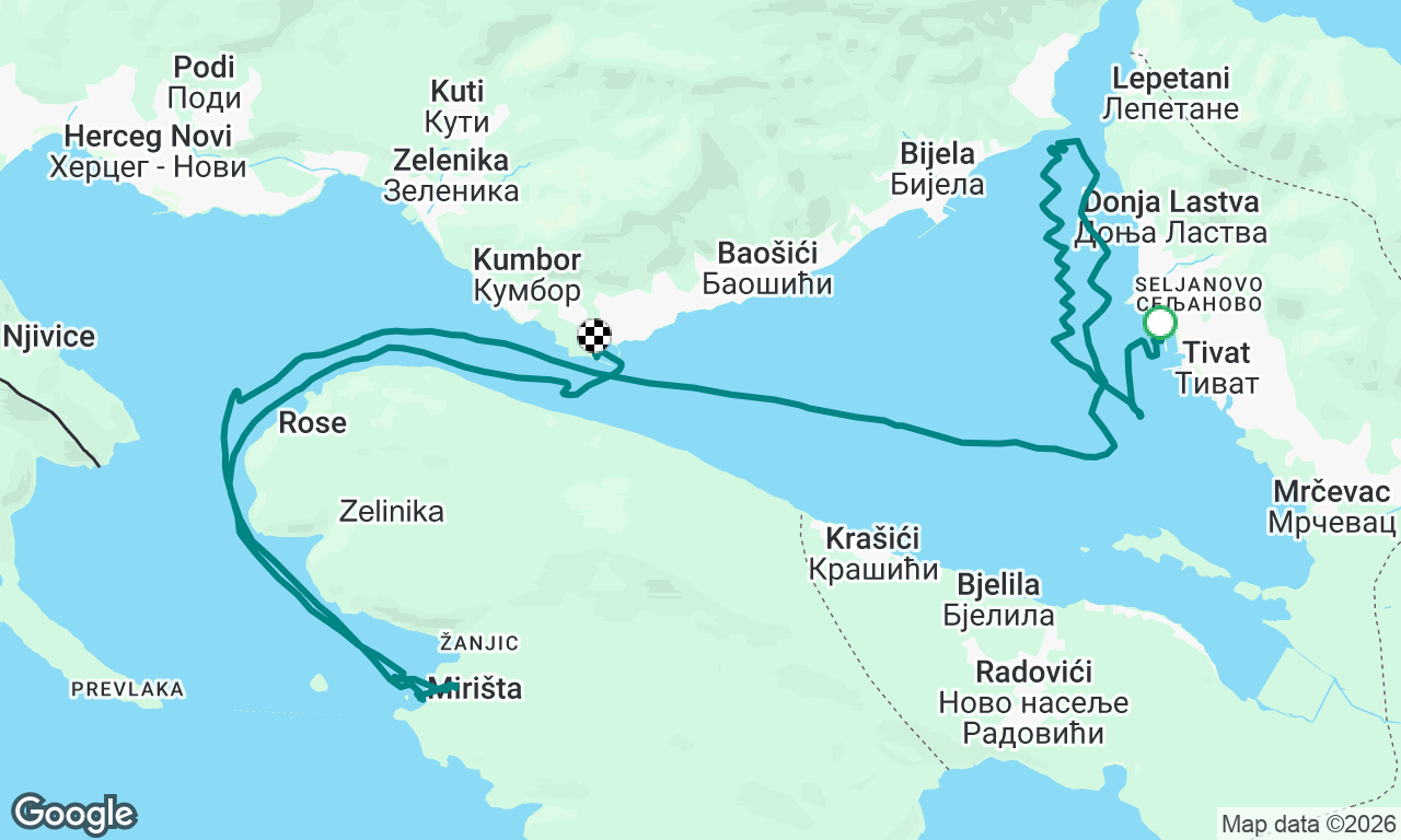 Voyage map