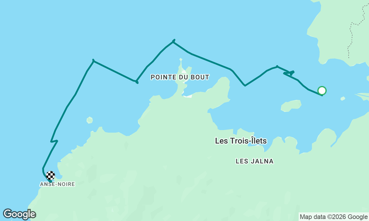 Rivière salée -> Anse Dufour