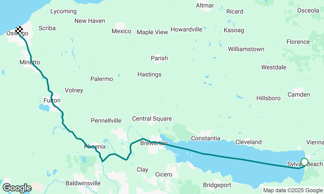 Oneida Lake to Oswego  
Locks E23, O1-O7