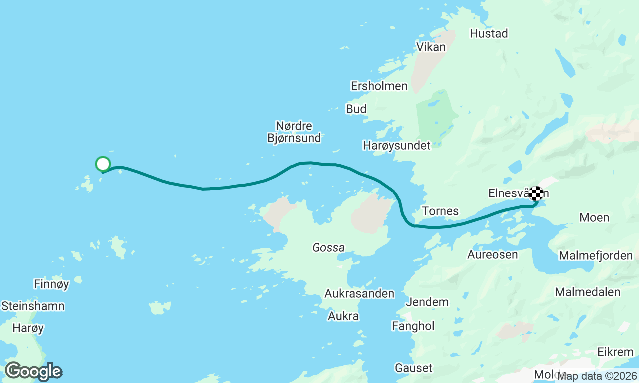 Voyage map