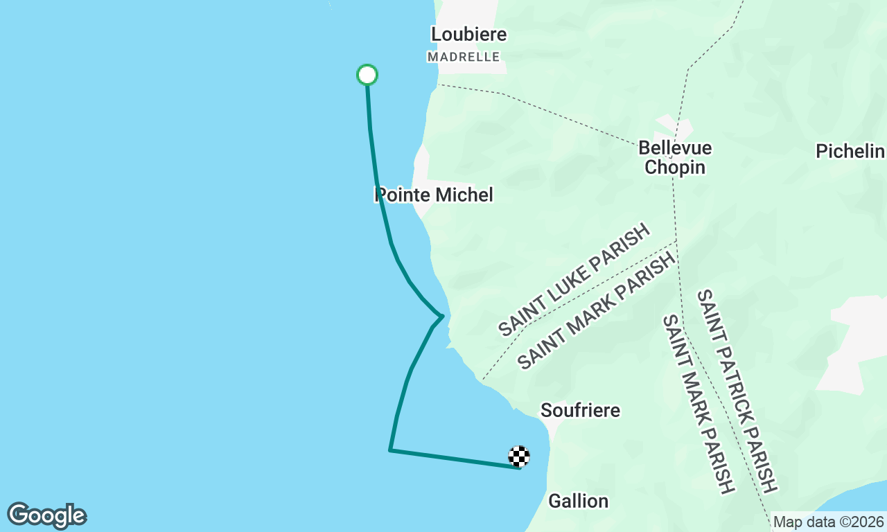 Voyage map