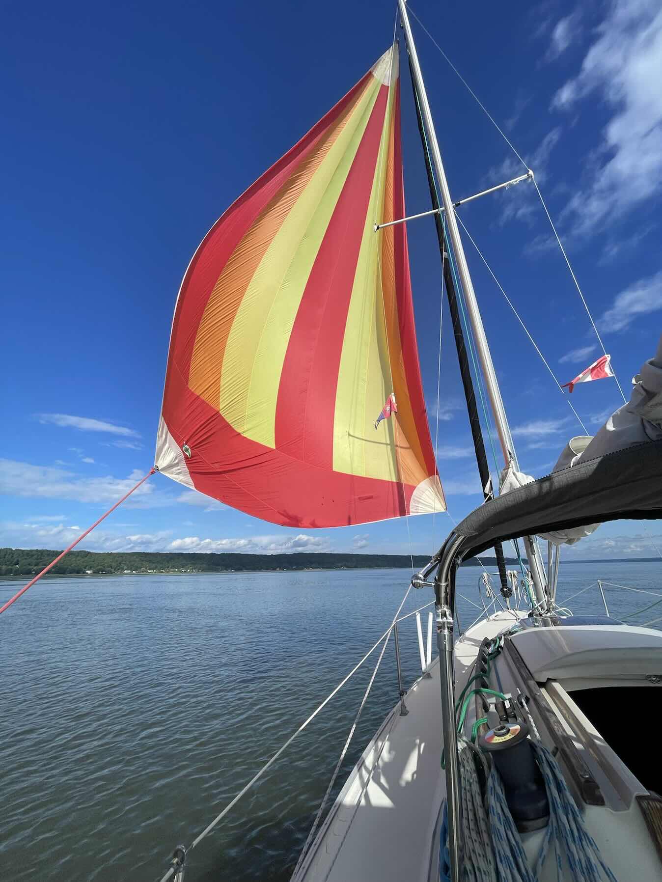 Epic afternoon/evening sail. Single Handed _559F6F99-CF1C-4448-9F2B-0FFFCE580E0E