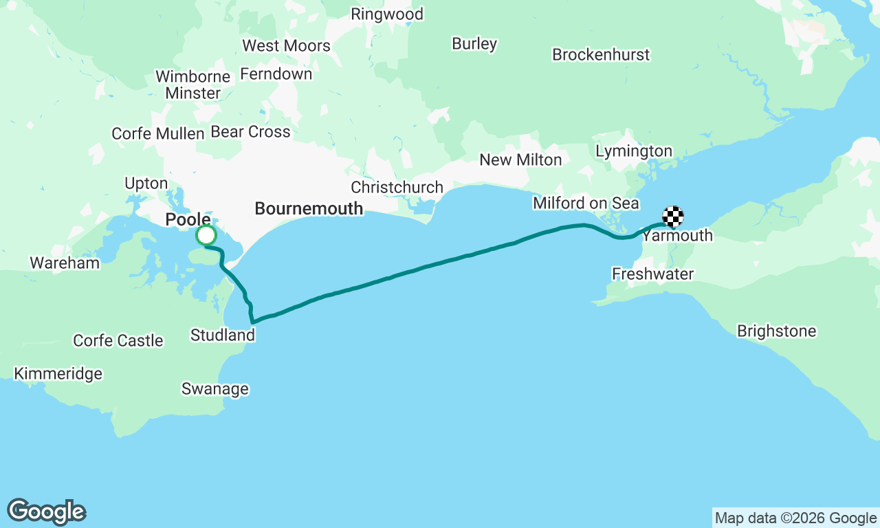 Poole to Yarmouth 