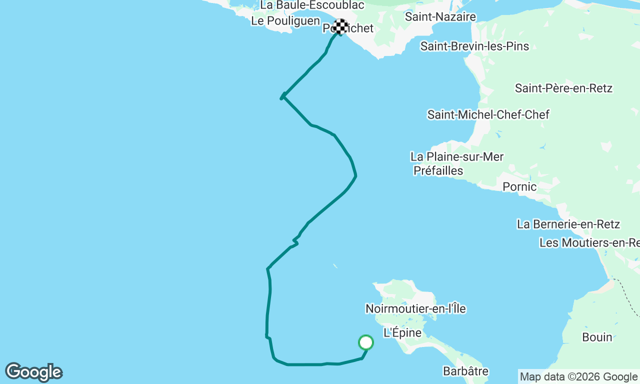 Voyage map