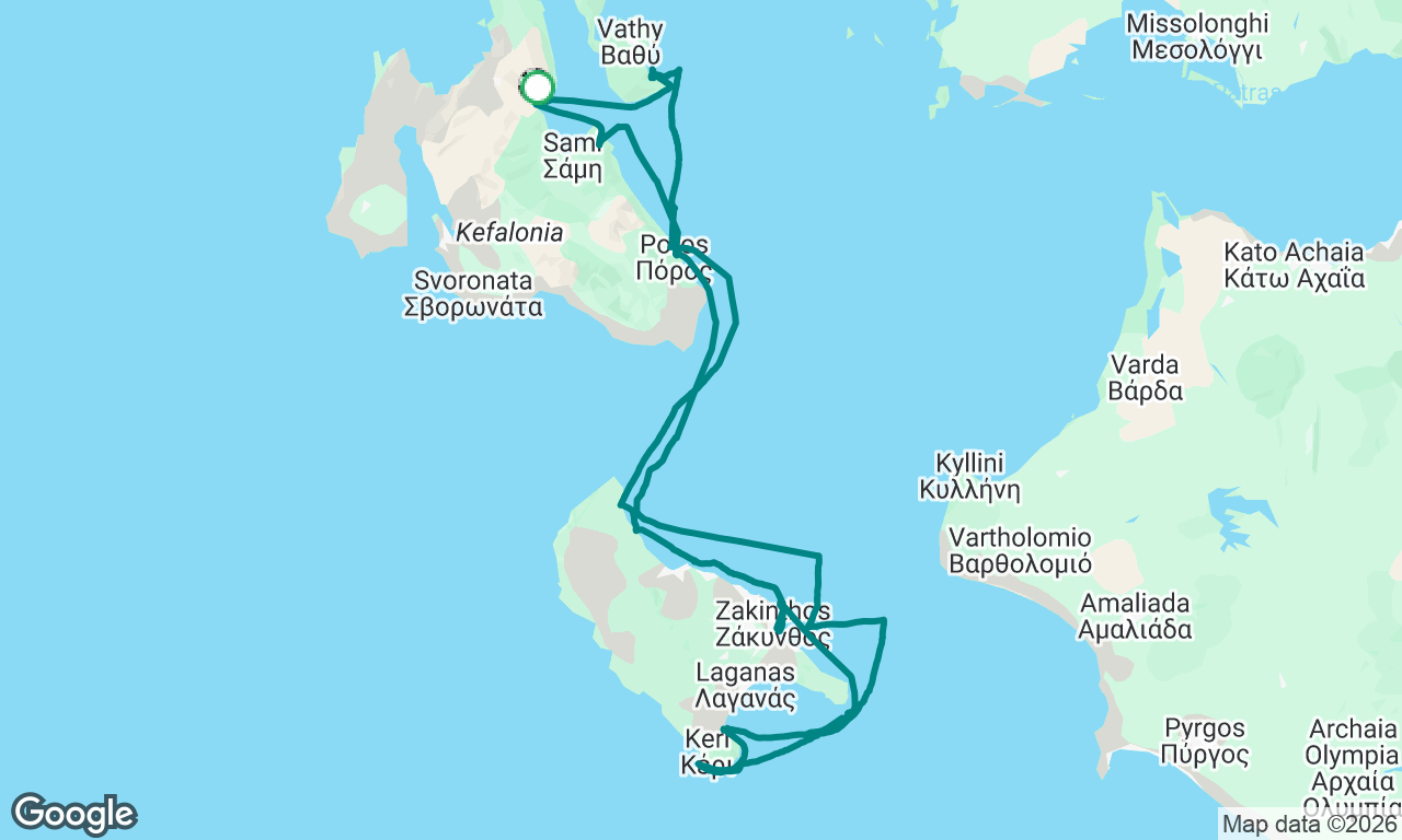 Charter skipper- Kefalonia flotilla, 22-29th August