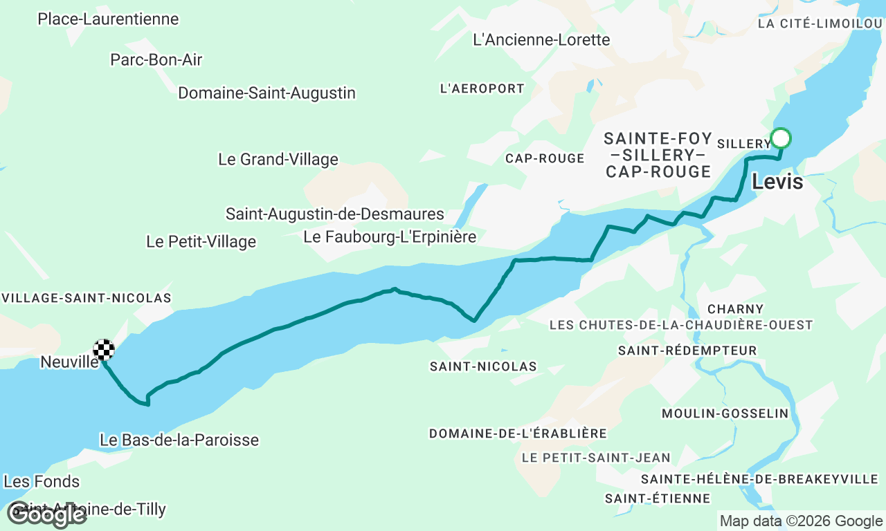 Voyage map