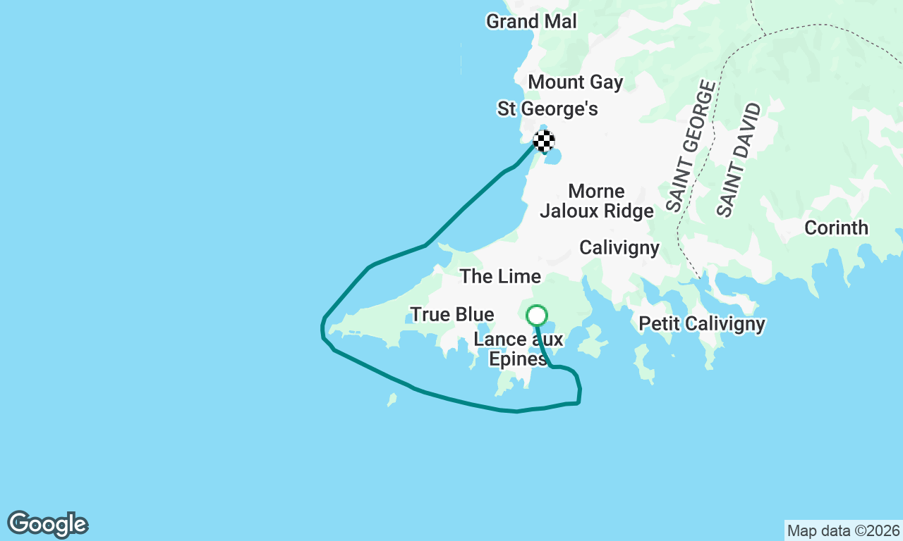 Hartman Cove -> Prickly Bay