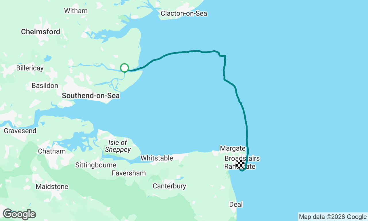 Orissa to ramsgate