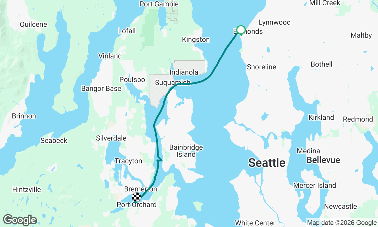 Voyage map