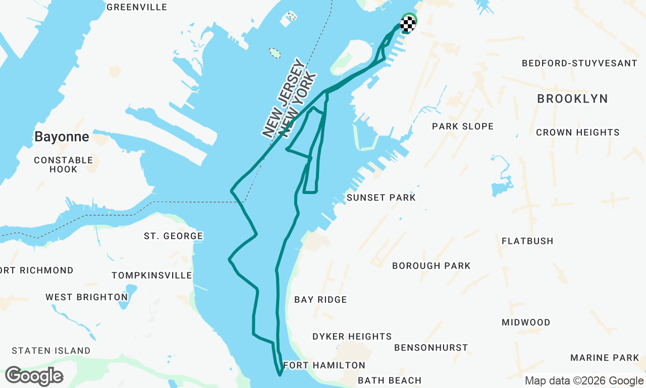 Voyage map