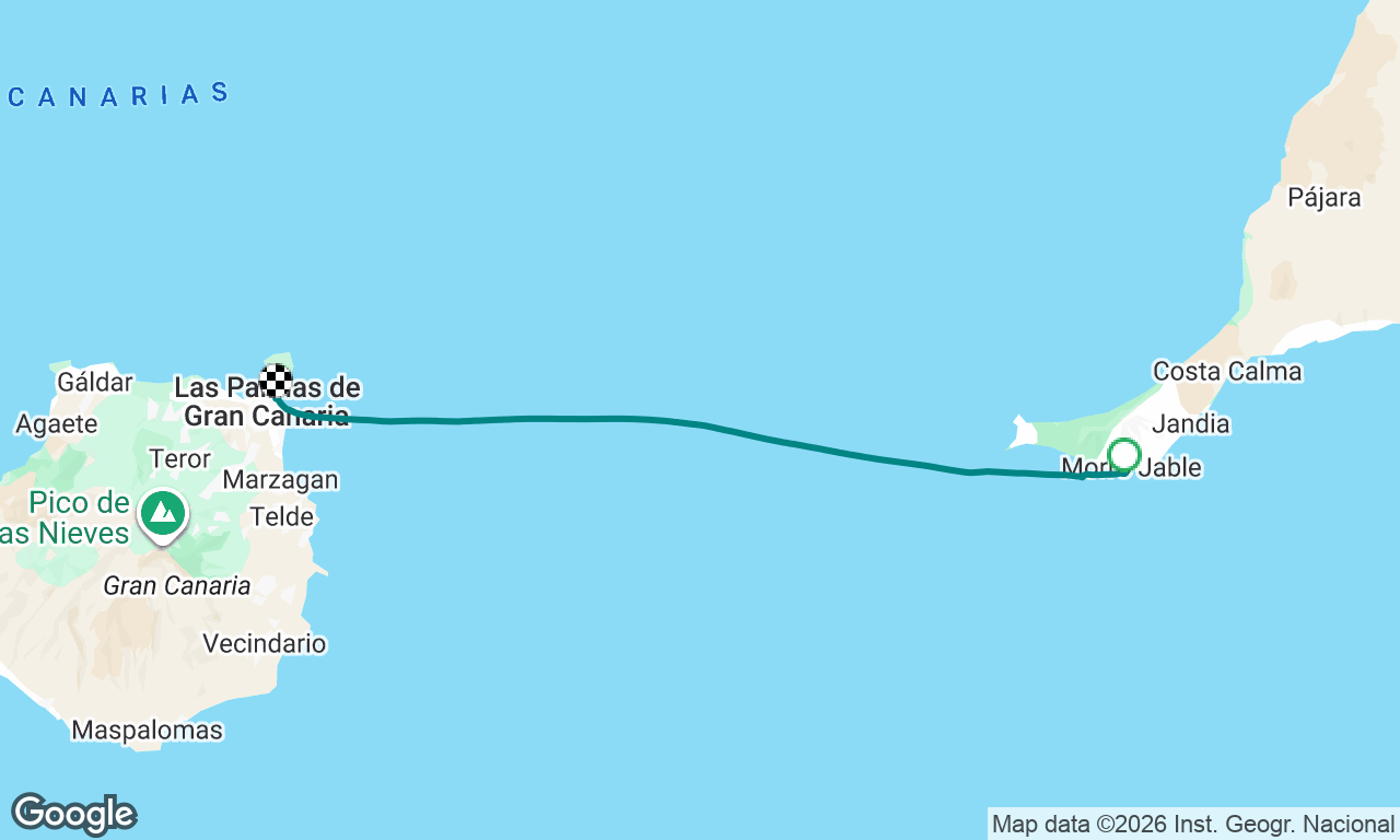 Voyage map