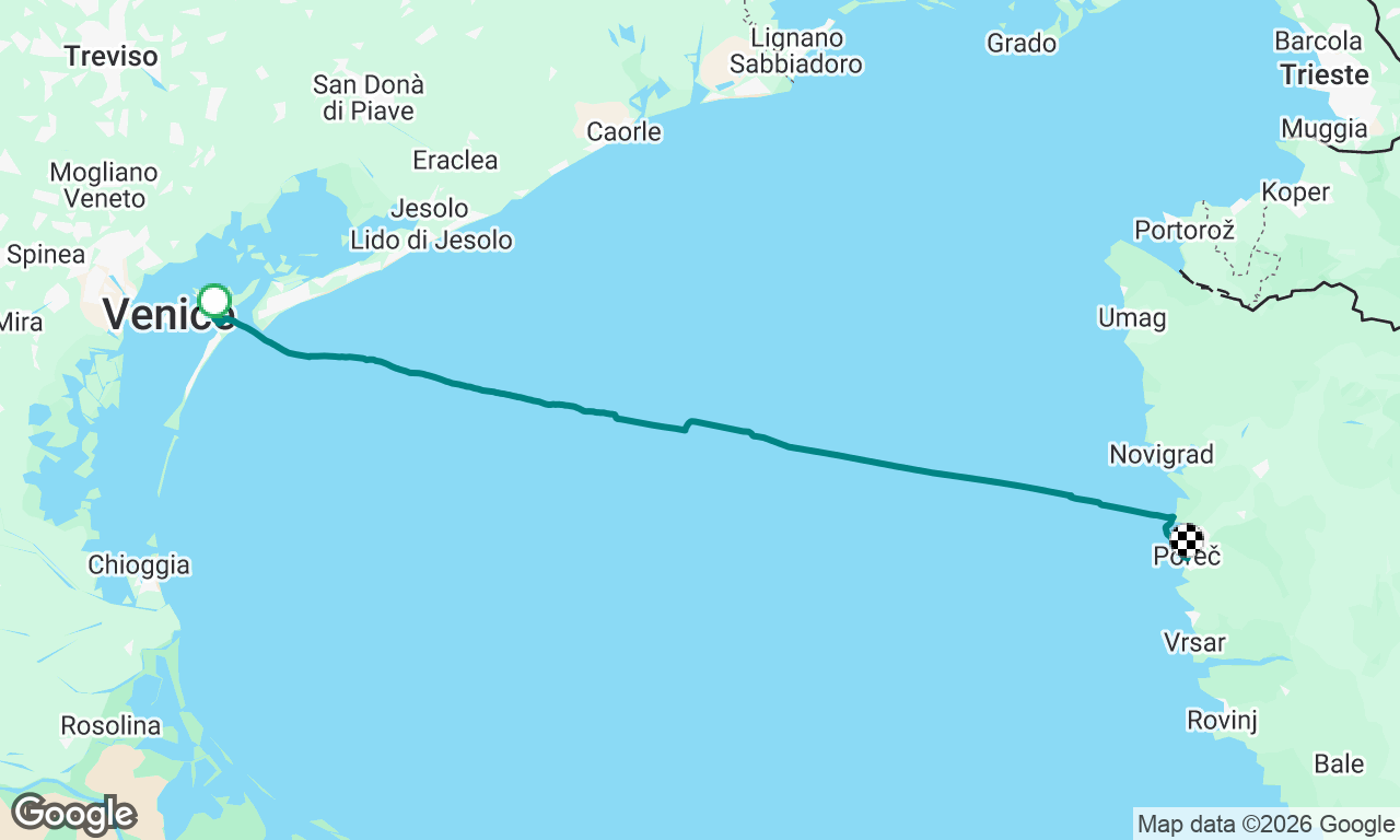 Voyage map