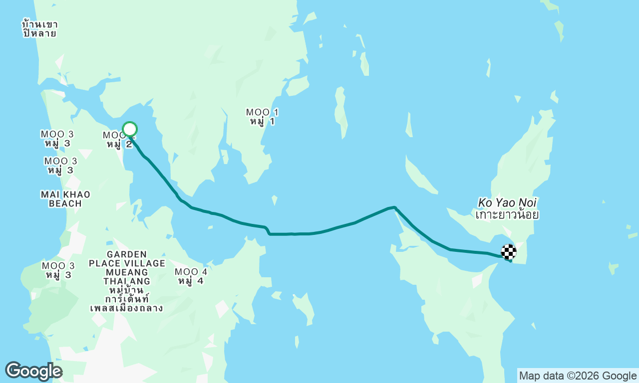 Voyage map