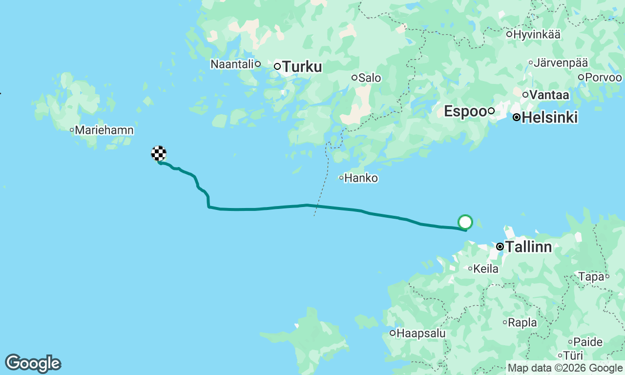 Voyage map