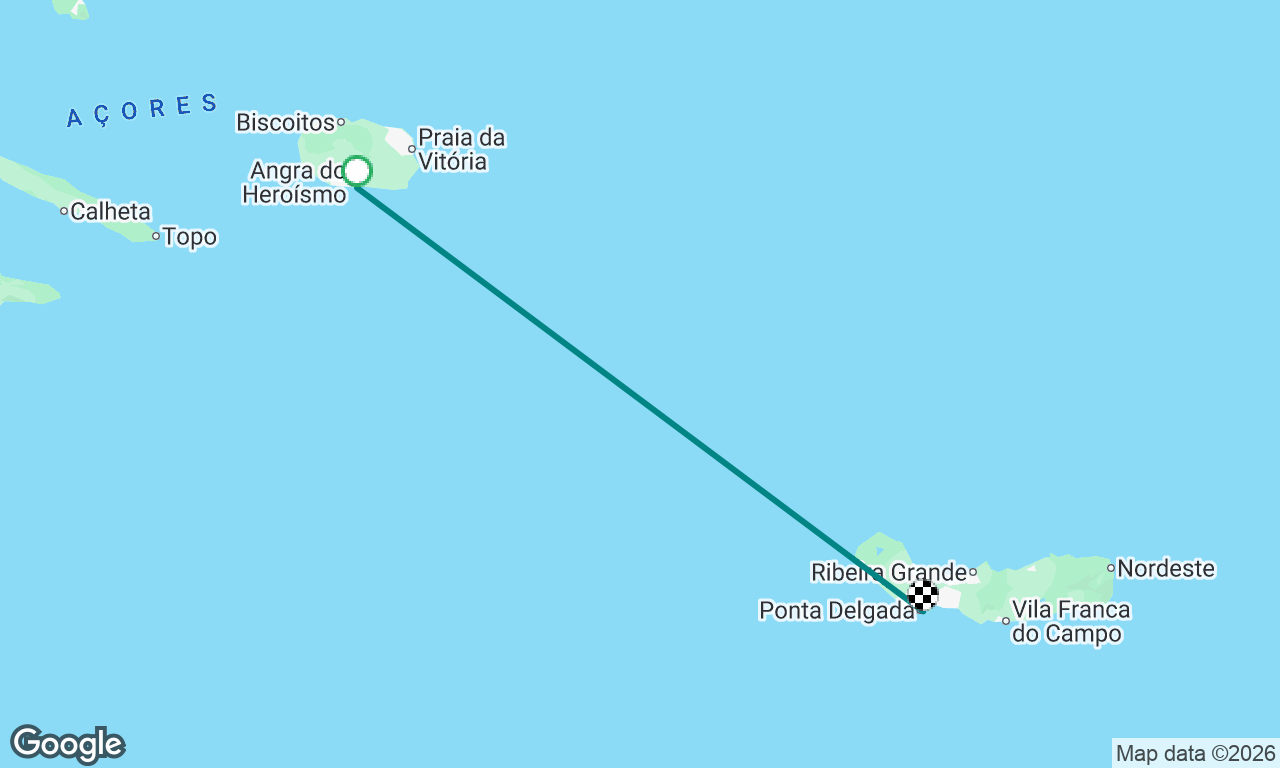 Voyage map
