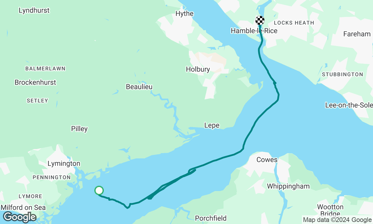 Pure Intent - Lymington to Port Hamble