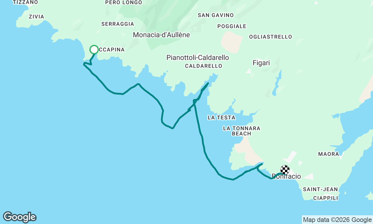 Voyage map