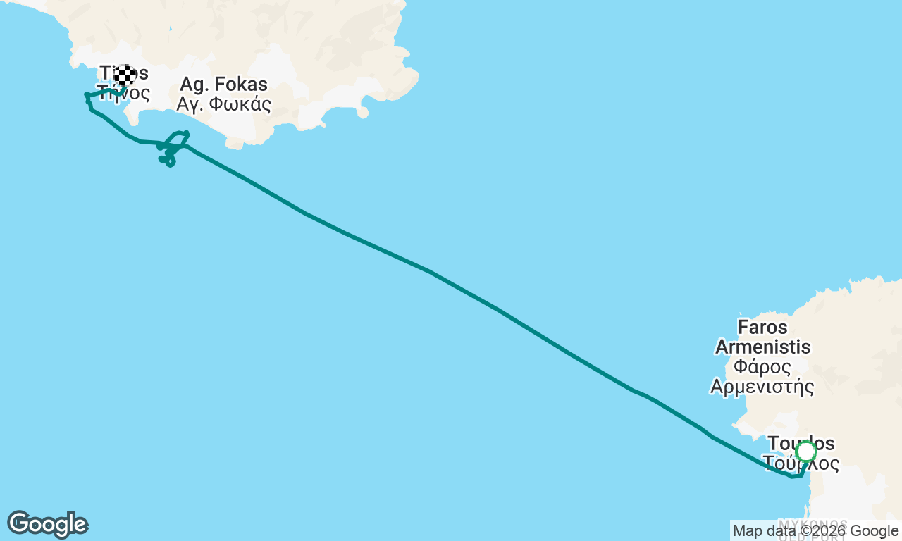 Voyage map