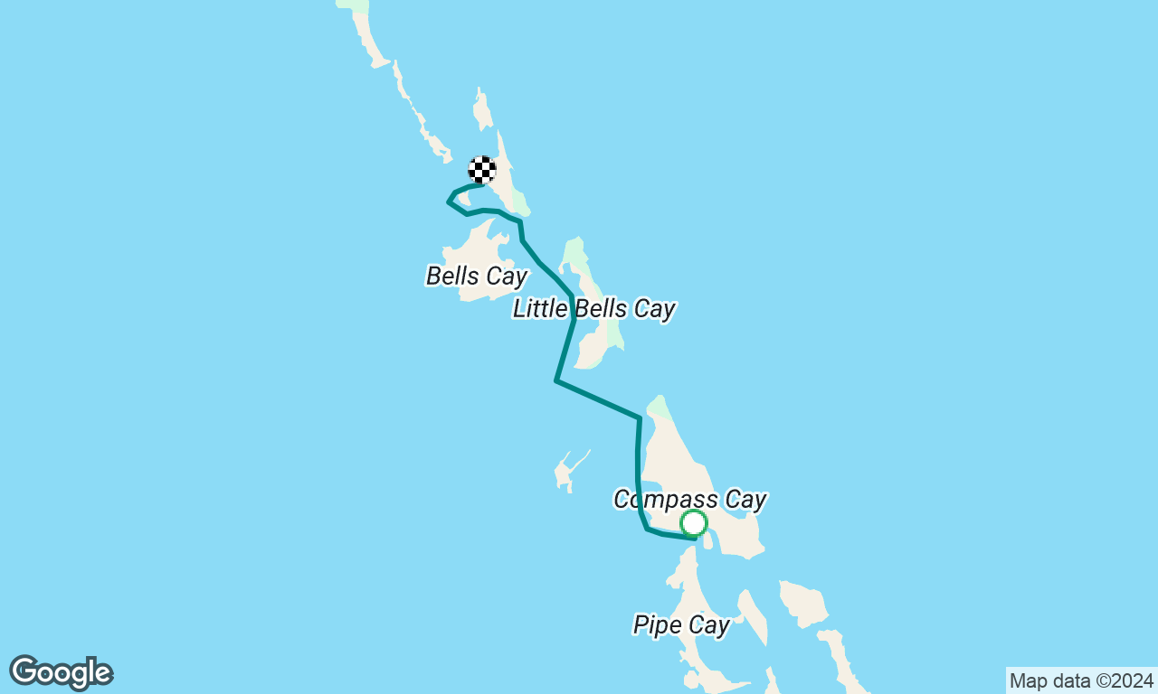 Compass Cay to O’brien Cay
