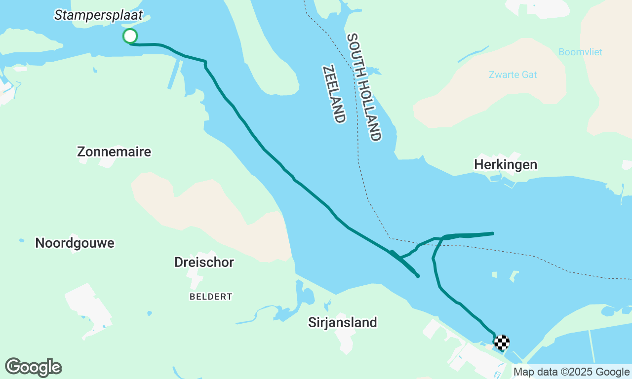 Cracking sail Brouwershaven to Bruinesse 