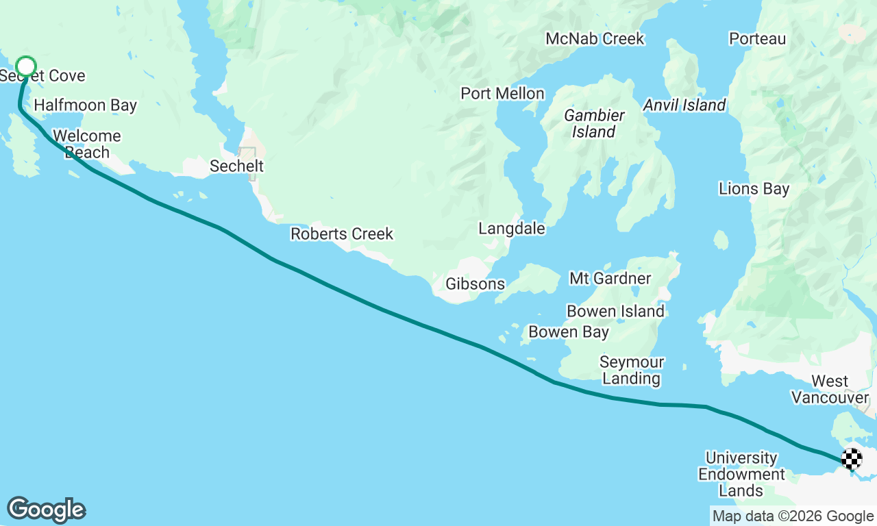 Voyage map
