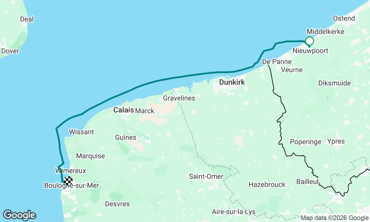 Voyage map