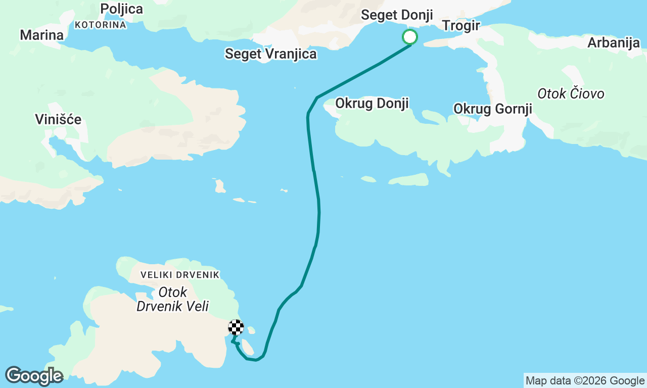 Voyage map