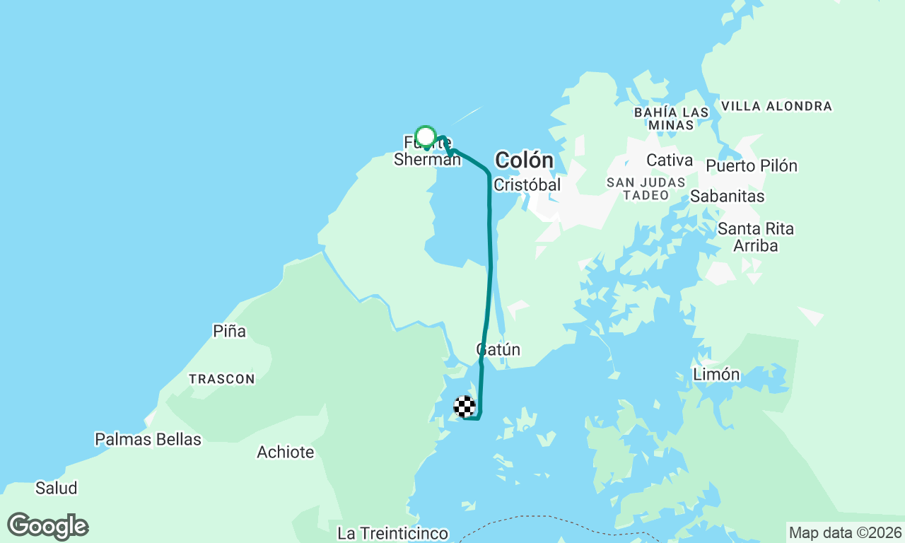 Voyage map
