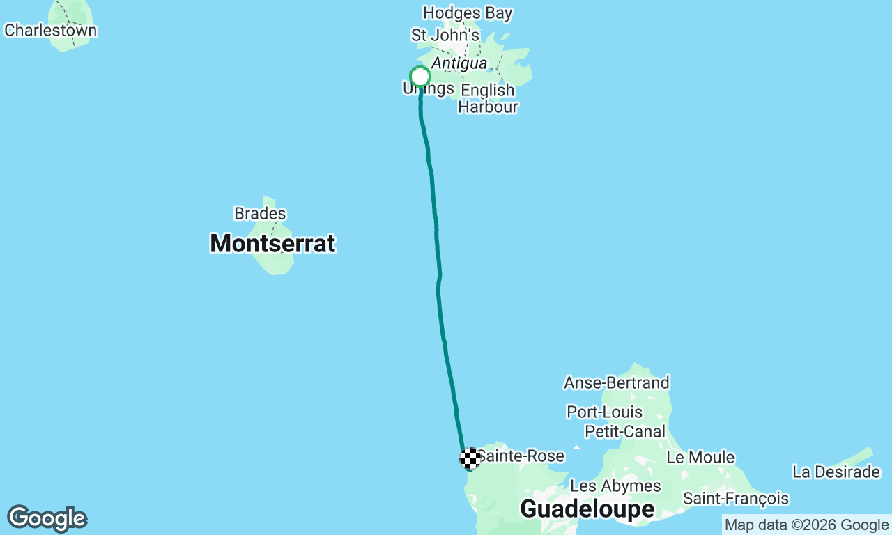 Voyage map