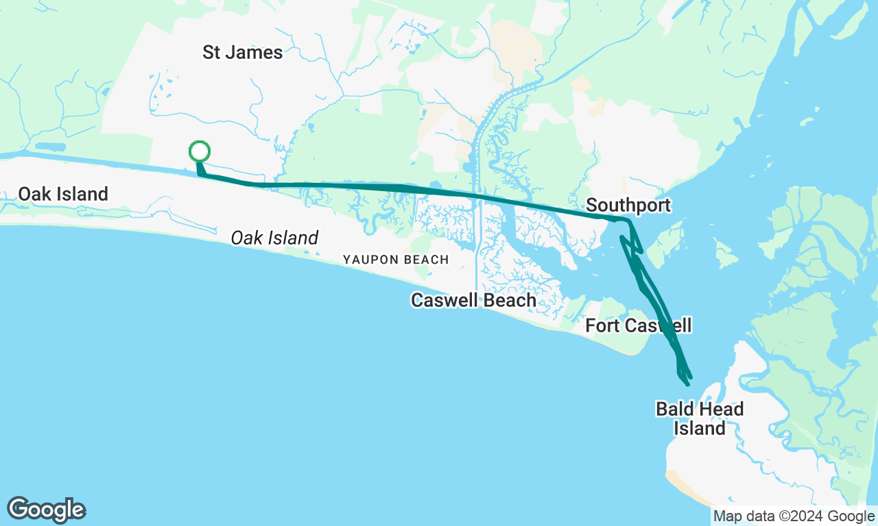 Day Sail St James to Cape Fear River 