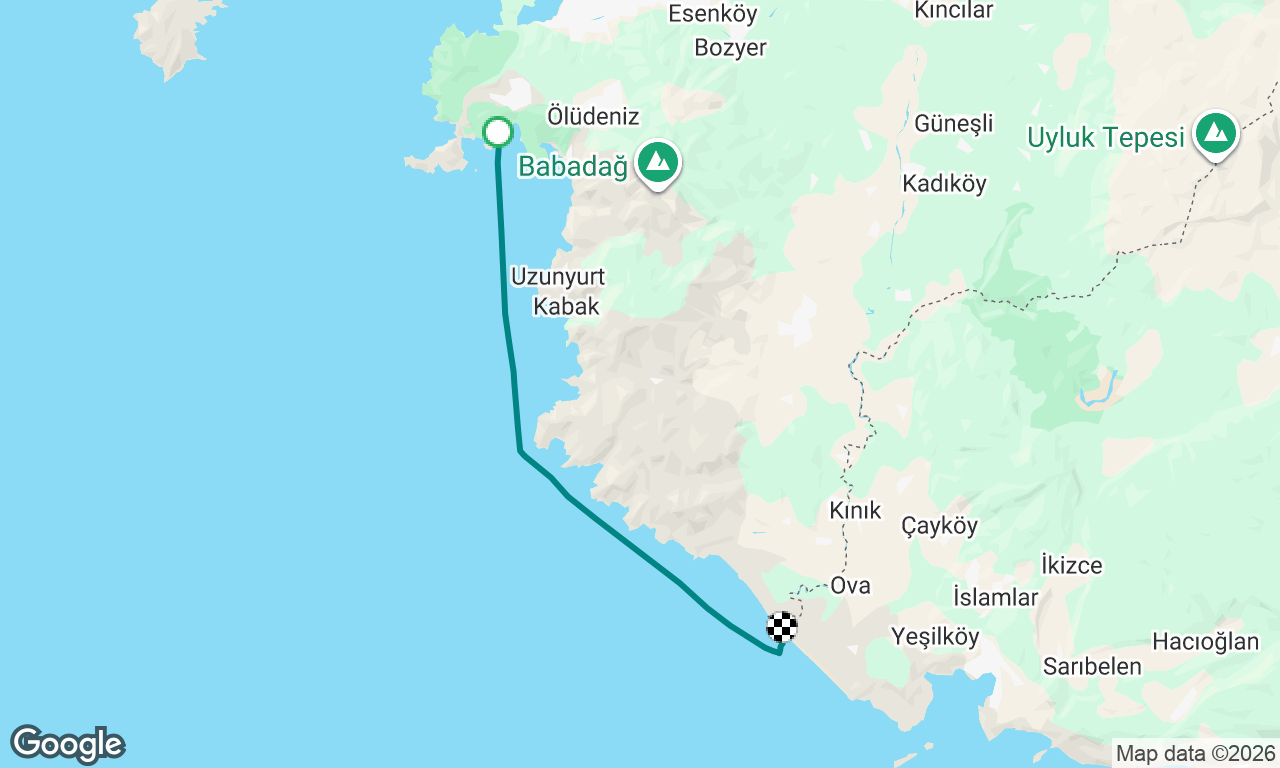 Voyage map