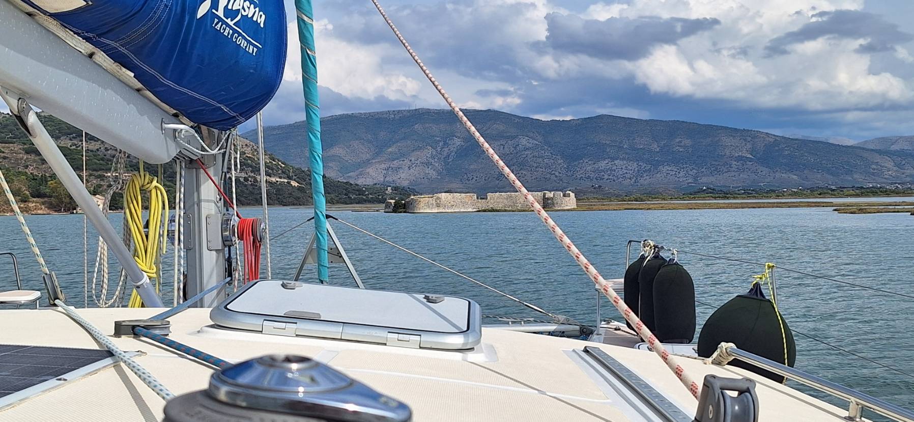 Ksamil to Butrint. (Ali Pasha Castle_F584F032-3395-4FA7-ACB4-4A1E422E2CCE
