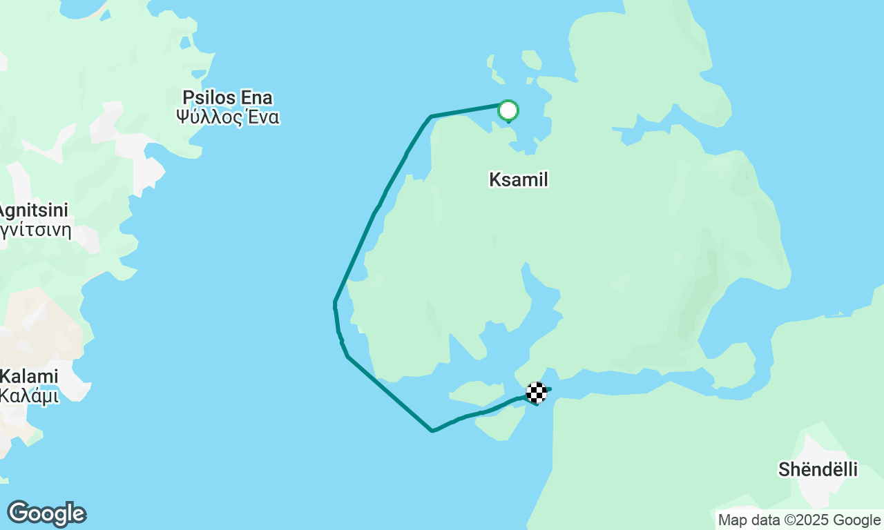 Ksamil to Butrint. (Ali Pasha Castle