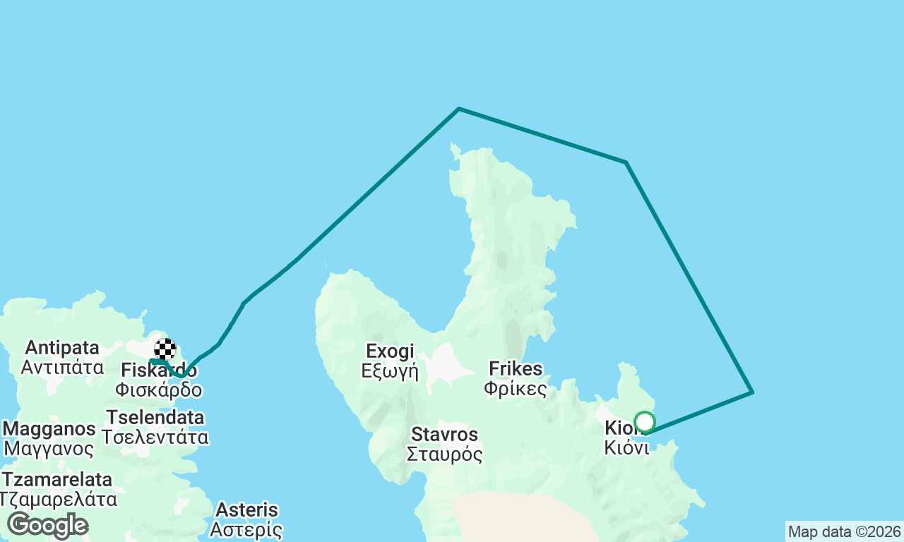 Voyage map
