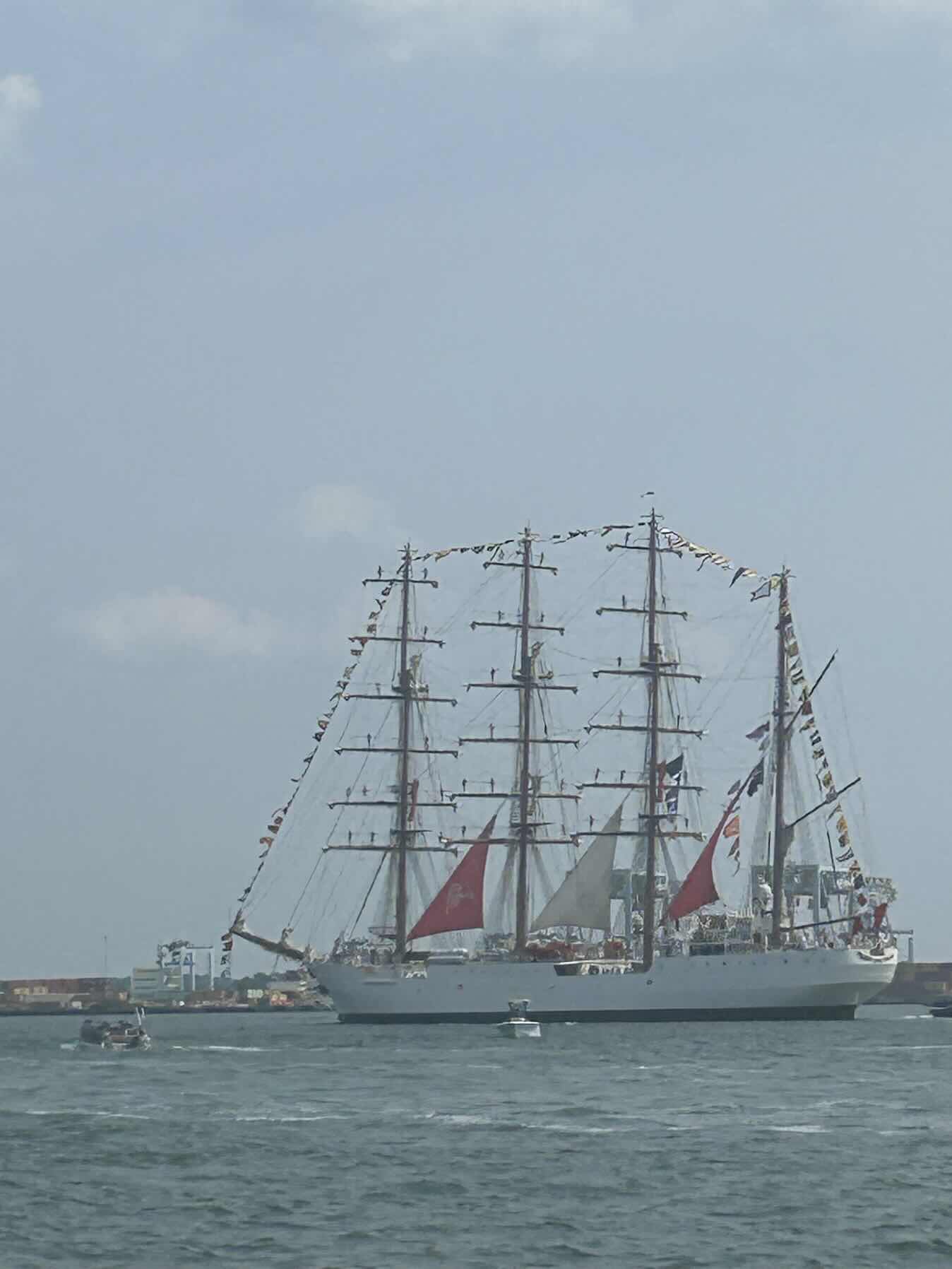 Escorted some of the amazing tall ships as they left Boston today!_3105EEE2-C78D-4A3D-93C9-C0FB6B331DD6