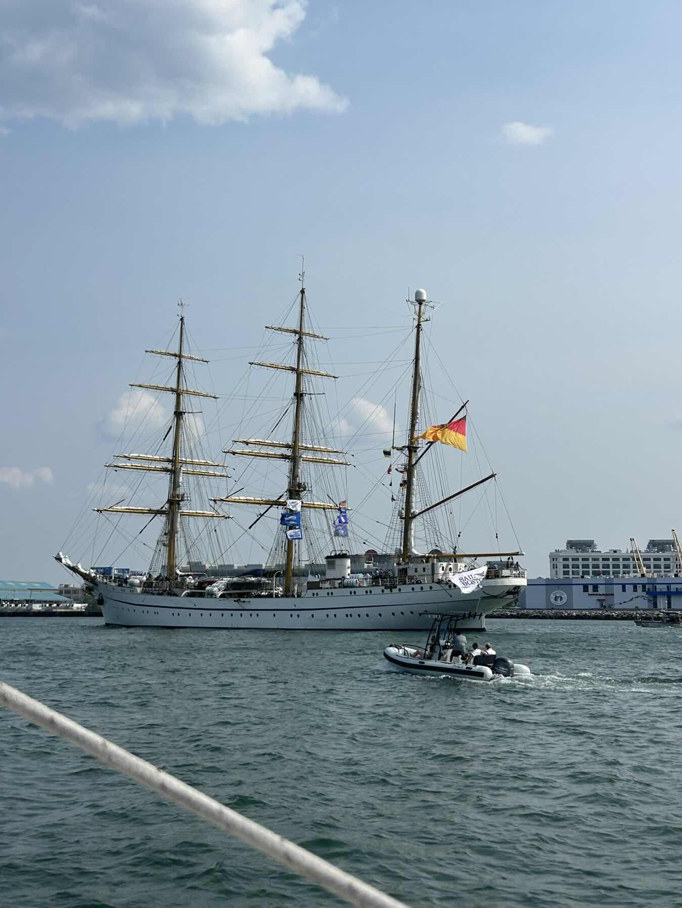 Escorted some of the amazing tall ships as they left Boston today!_A87AEC5C-7632-4496-9D8F-73436034A752