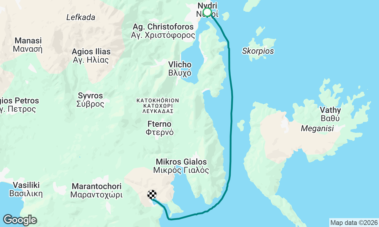 Voyage map