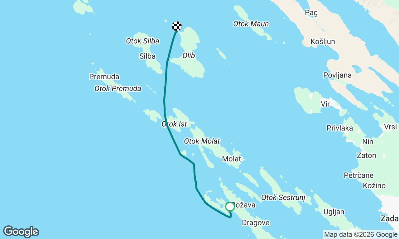 Voyage map